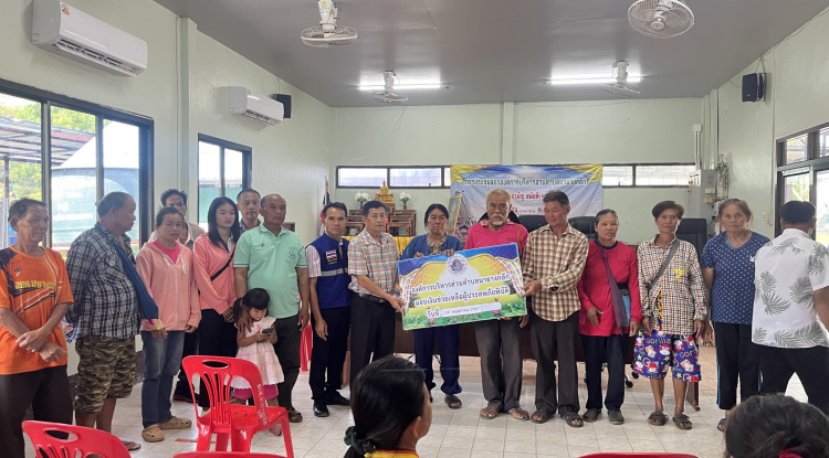 ช่วยเหลือชาวบ้านผู้ประสบเหตุสาธารณภัย  (วาตภัย)