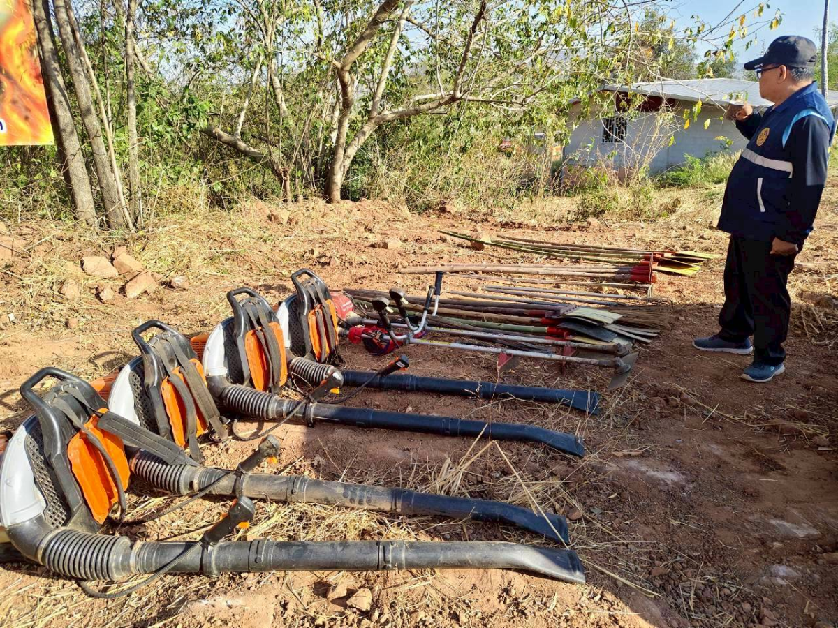 โครงการป้องกันและแก้ไขปัญหาไฟป่า และหมอกควัน ประจำปีงบประมาณ 2569  20/02/2569