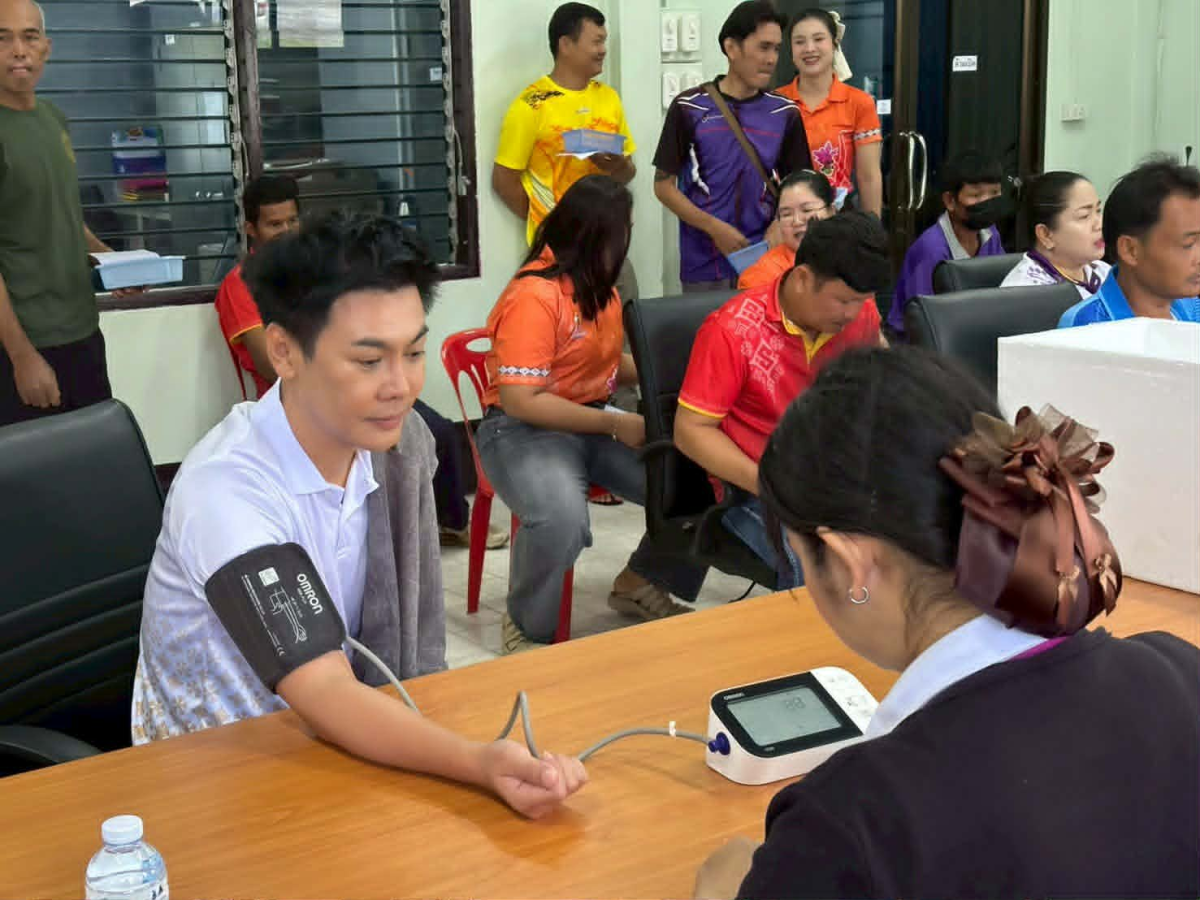 โครงการตรวจสุขภาพประจำปีงบประมาณ 2568