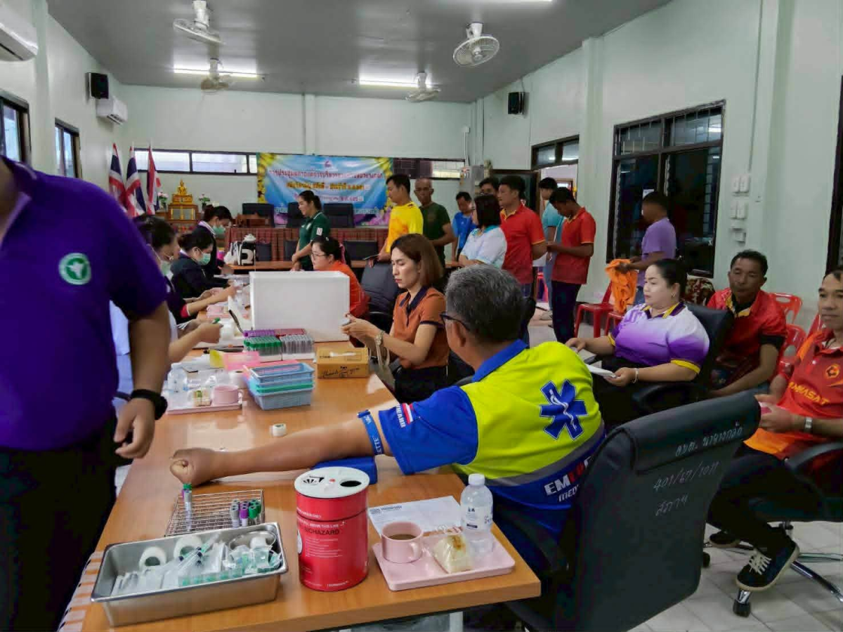 โครงการตรวจสุขภาพประจำปีงบประมาณ 2568