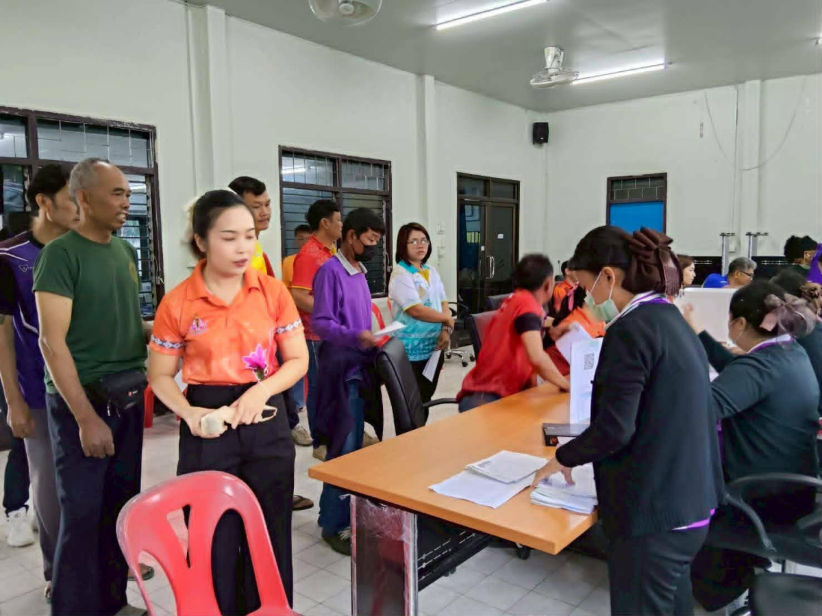 โครงการตรวจสุขภาพประจำปีงบประมาณ 2568