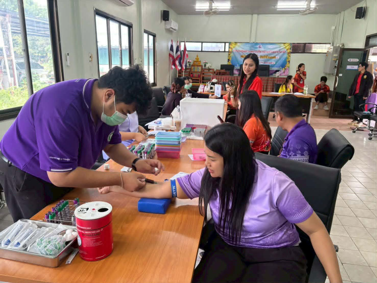 โครงการตรวจสุขภาพประจำปีงบประมาณ 2568