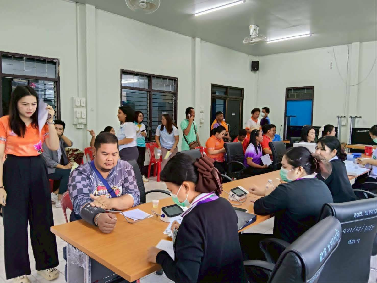 โครงการตรวจสุขภาพประจำปีงบประมาณ 2568