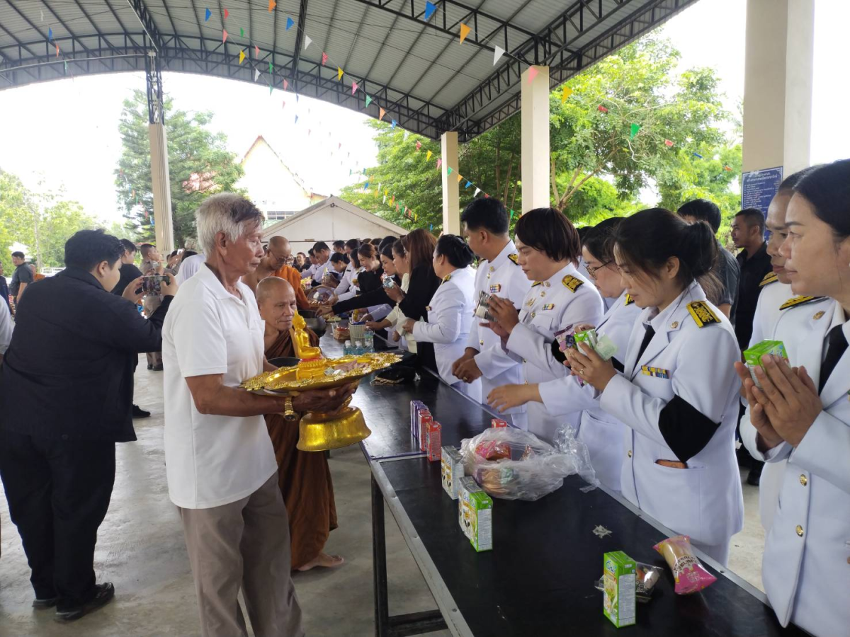 พิธีบำเพ็ญกุศล ในวาระครบ ๗ วัน (สัตตมวาร) แห่งการสิ้นพระชนม์ ถวายเป็นพระกุศล
