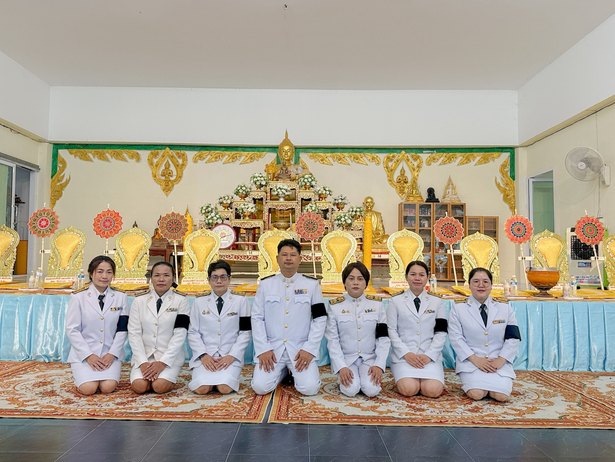 พิธีบำเพ็ญกุศล ในวาระครบ ๗ วัน (สัตตมวาร) แห่งการสิ้นพระชนม์ ถวายเป็นพระกุศล
