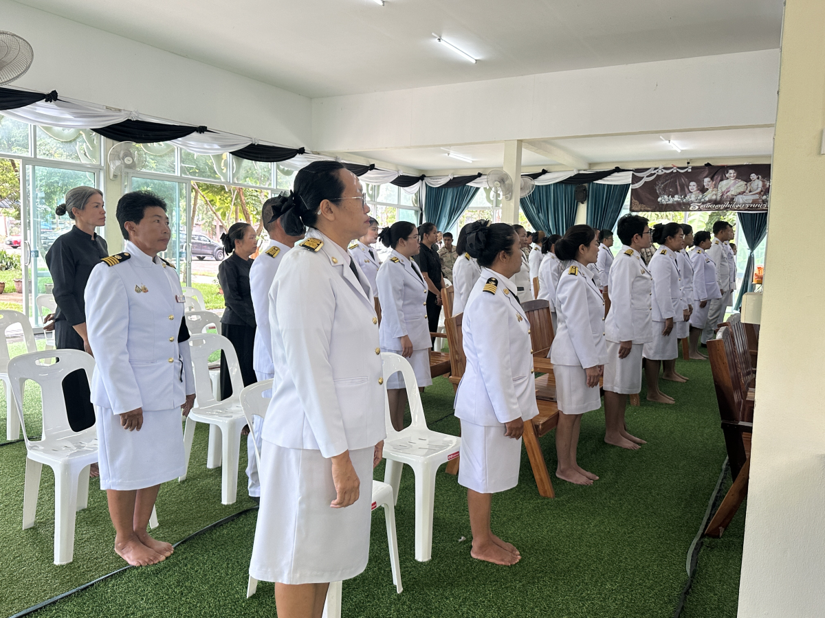 พิธีบำเพ็ญกุศล ในวาระครบ ๗ วัน (สัตตมวาร) แห่งการสิ้นพระชนม์ ถวายเป็นพระกุศล