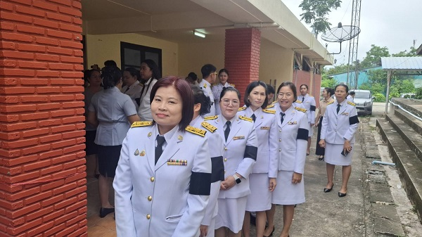 ร่วมพิธีเฉลิมพระเกียรติ พระบาทสมเด็จพระเจ้าอยู่หัว เนื่องในโอกาสวันเฉลิมพรรษา