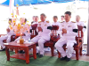 พิธีอัญเชิญและแลกเงินขวัญถุงพระราชทาน กองทุนแม่ของแผ่นดิน